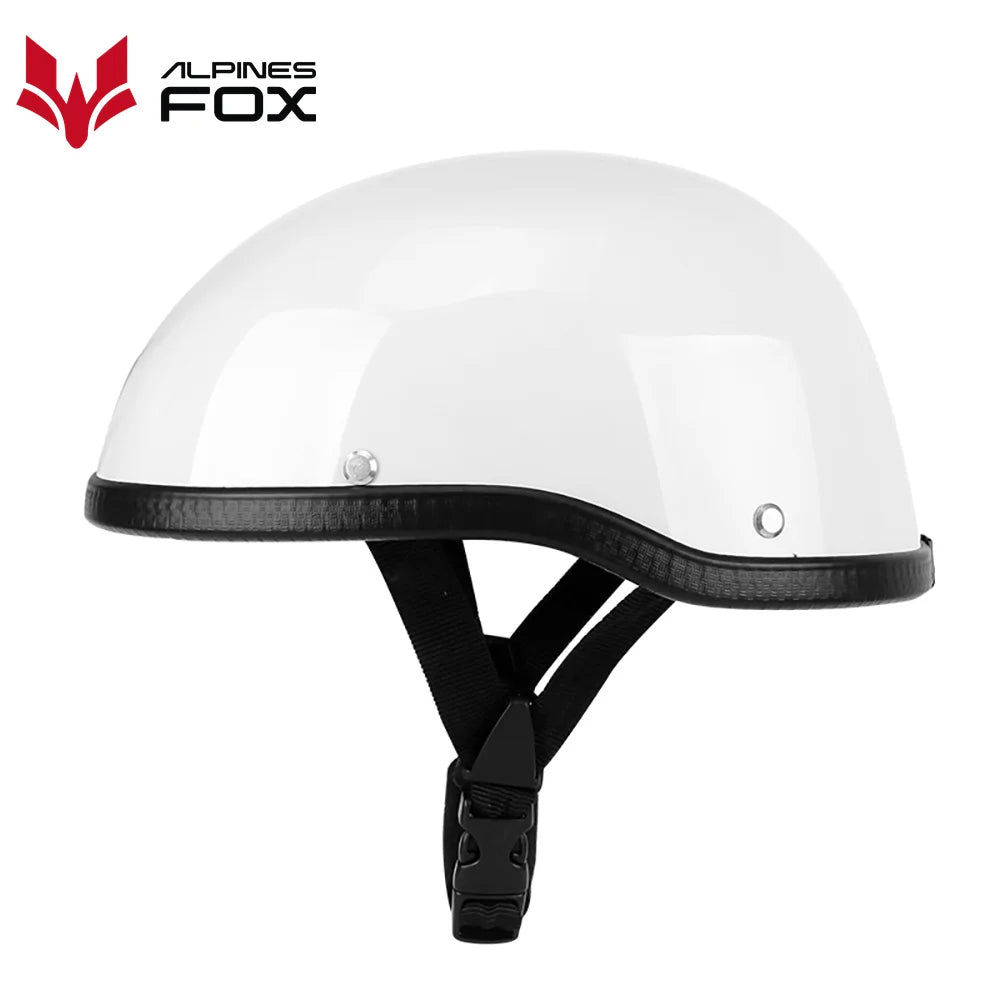 Retro Motorcycle Half Helmet Unisex DOT Certified