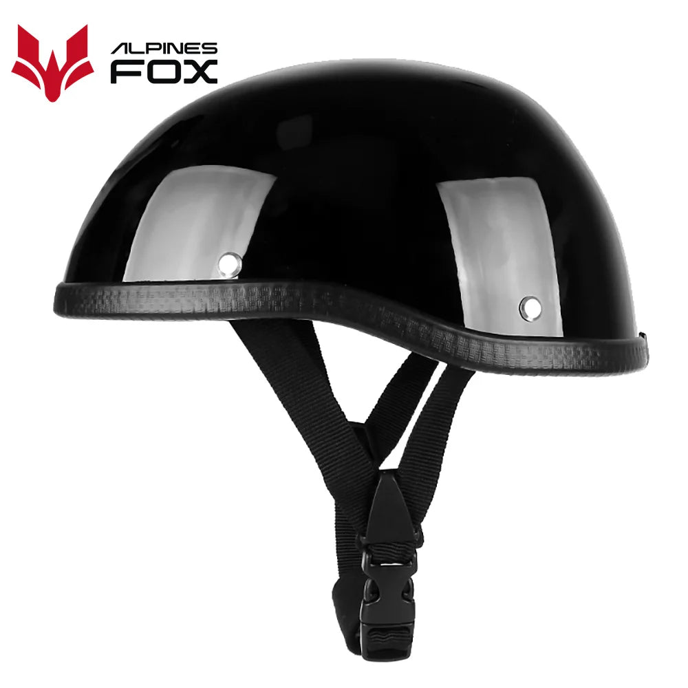 Retro Motorcycle Half Helmet Unisex DOT Certified