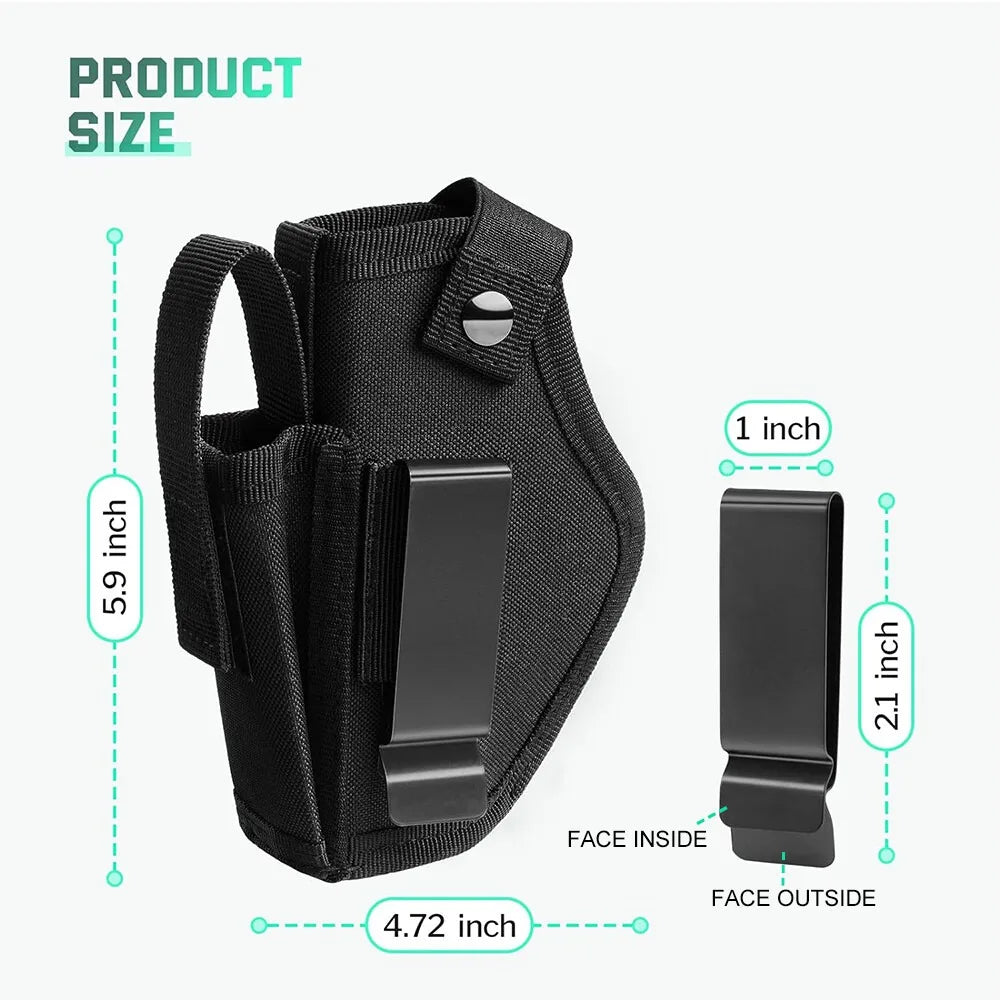 Concealed Carry Gun Holster Tactical Left/Right Hand Pistol