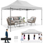 10'x15' Commercial Grade Pop Up Canopy, Heavy Duty