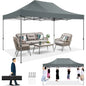 10'x15' Commercial Grade Pop Up Canopy, Heavy Duty