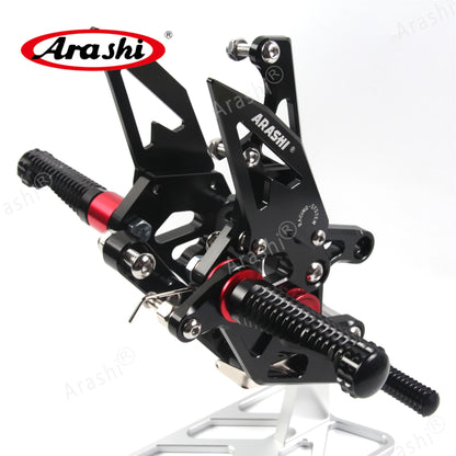 1 Set For HONDA CBR1000RR 2004 - 2020 CNC Adjustable set rear  Foot Peg CBR1000 CBR 1000 RR 2008 2009 2010 2011