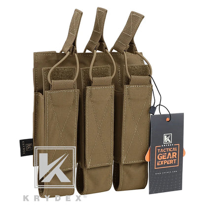 MP5 MP7 KRISS Triple Magazine Pouch  For Airsoft Hunting Gear