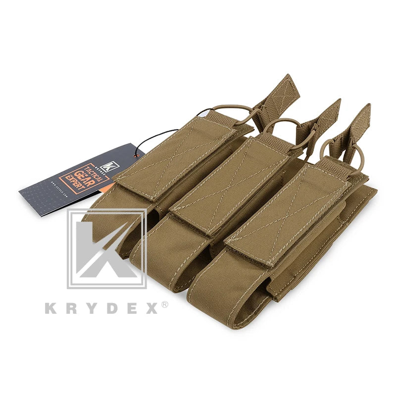 MP5 MP7 KRISS Triple Magazine Pouch  For Airsoft Hunting Gear