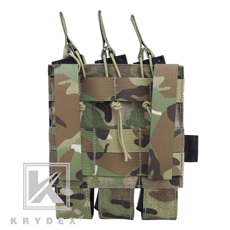 MP5 MP7 KRISS Triple Magazine Pouch  For Airsoft Hunting Gear