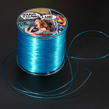100m 500m Nylon Fishing Line  Super Strong Monofilament for salt or fresh water