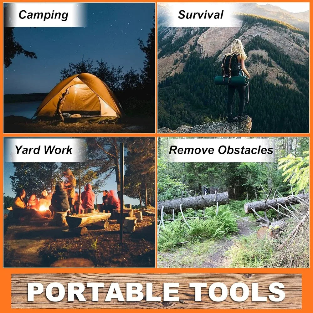 Rope Saw - Folding Pocket Chainsaw for  Limb  Cutting‌