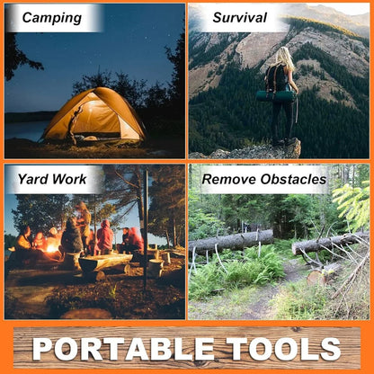 Rope Saw - Folding Pocket Chainsaw for  Limb  Cutting‌