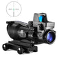 Adjustable 4x32 Red Dot  Scope 20mm Rail Scope