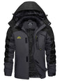 Men's Water Resistant fleece Ski Jacket With Hood