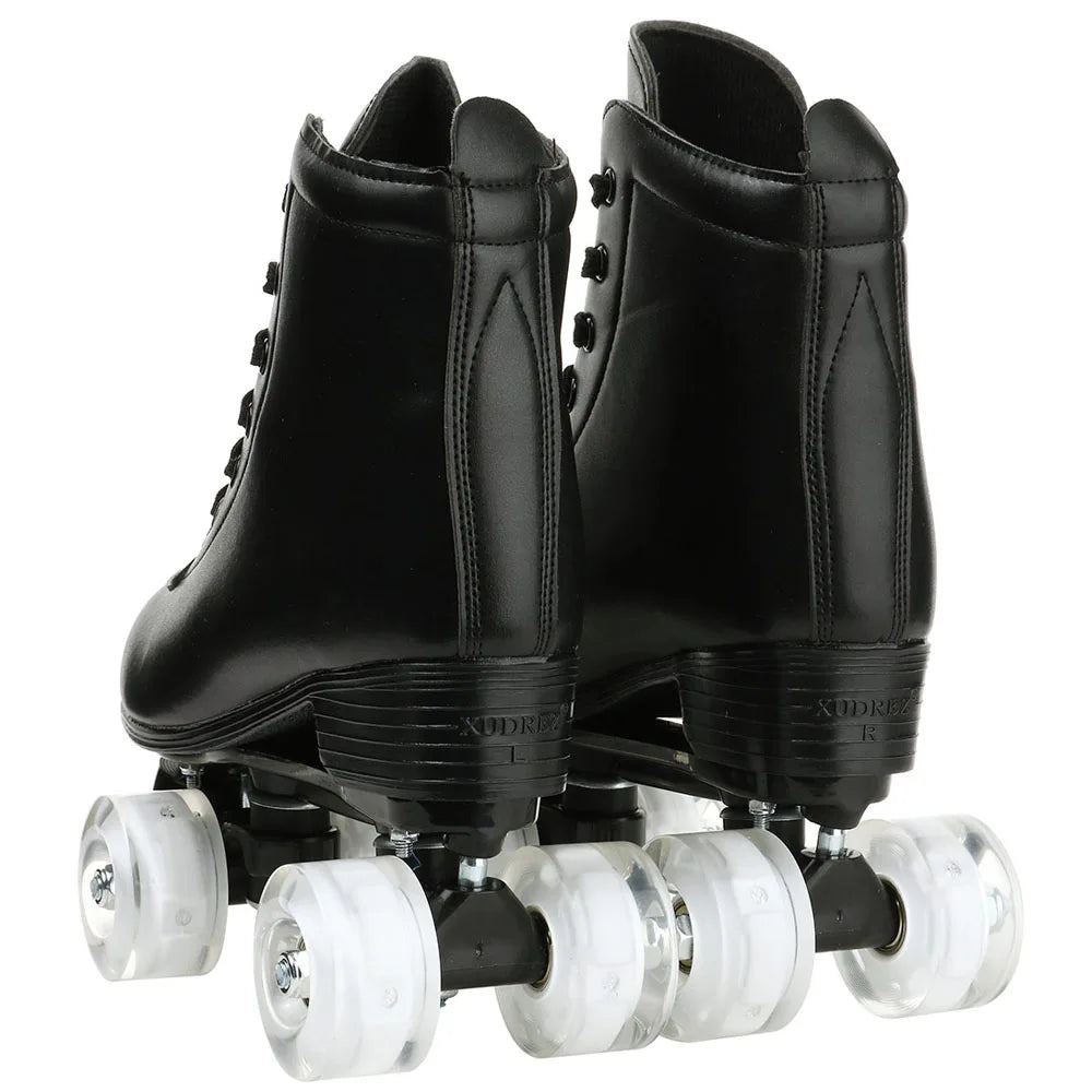Leather Roller Skates Skating Shoes