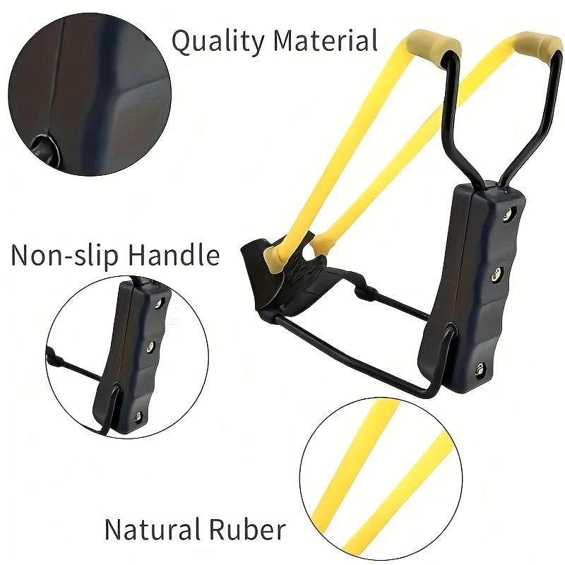 2pcs Aluminum Slingshot for Outdoor Sports And Target Practice