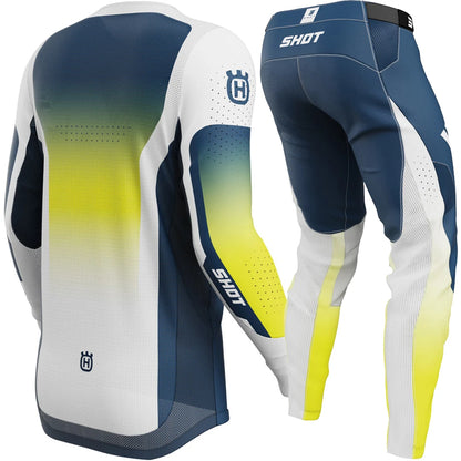 2025 Yellow Husqvarna Mx Gear Set pants and jersey