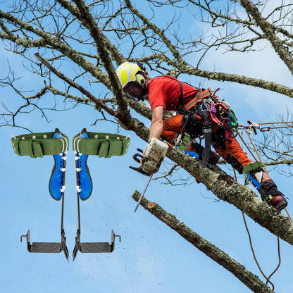 Tree Climbing Spikes w/safety belt for Non-Slip