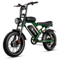 2000W Dual Motor Bicycle 48V 25AH Battery 20" Electric E Bikes