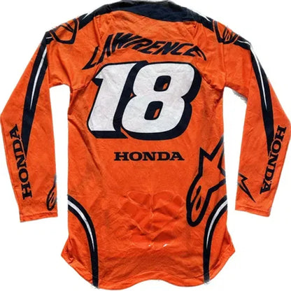 Jett Lawrence #18 Honda Motocross Racing jersey