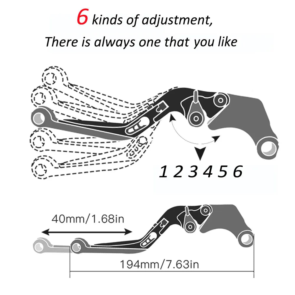 Adjustable Folding 2024 2025 For CFMOTO CF MOTO 450SS 450 SS 450 SS450 CF450SS 2021 2022 2023 Brake Clutch Lever