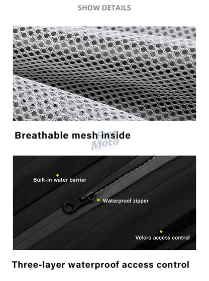 Waterproof Rain Gear Reflective  Rain Coats Lightweight