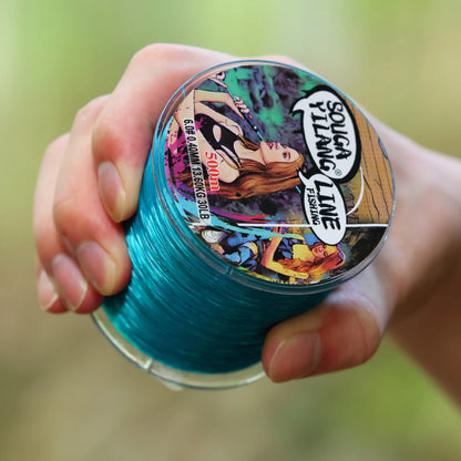 100m 500m Nylon Fishing Line  Super Strong Monofilament for salt or fresh water