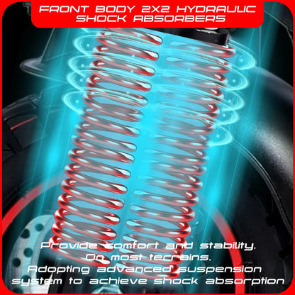 Electric Scooters1200W Brushless Motor Max Speed 34Mile