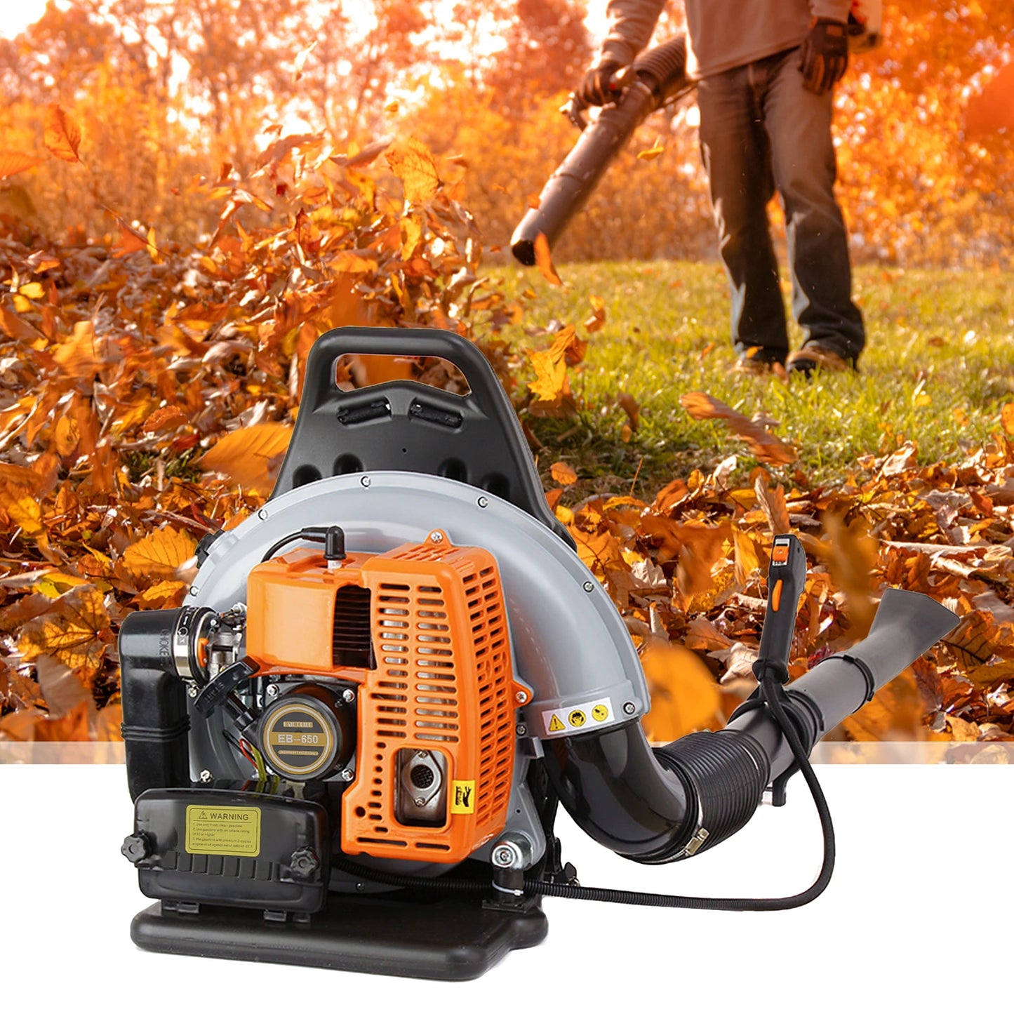65 CC 2 Stroke Backpack Gas Powered Leaf Blower