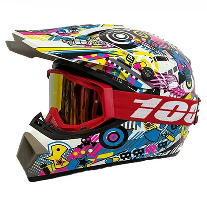 Professional Motocross Helmet ATV Downhill Mountain Bike