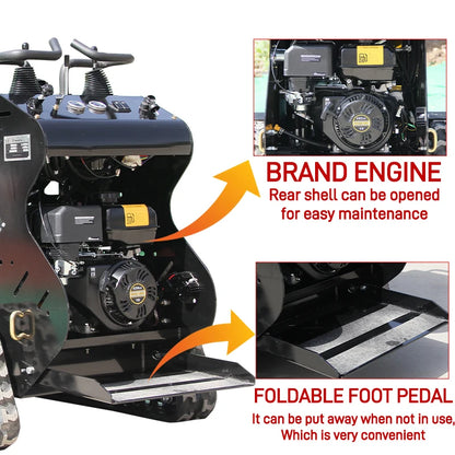 Mini Tracked Skid Steer Loader with Bucket