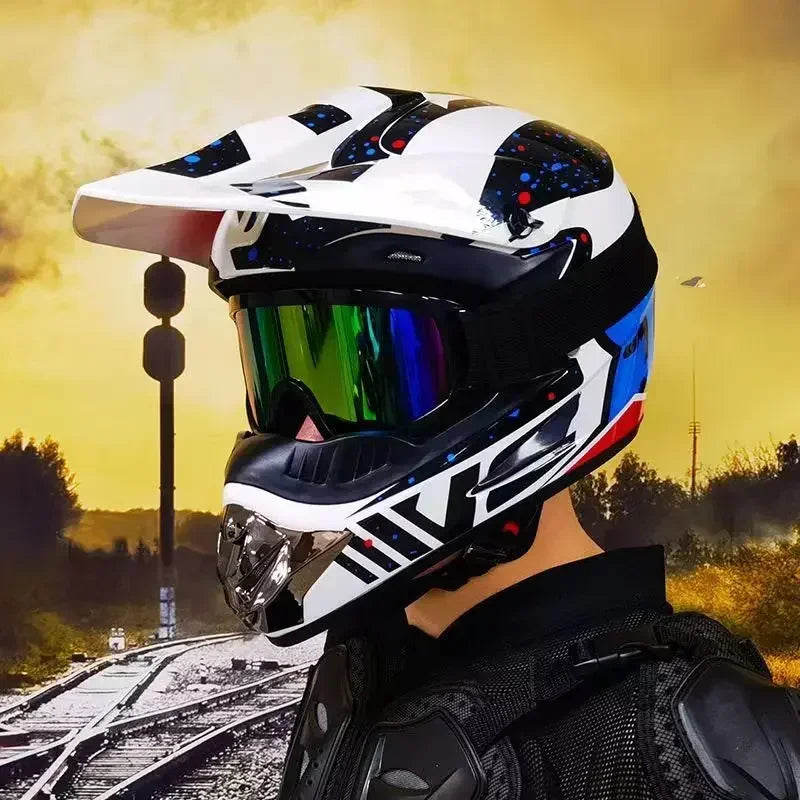 Motorcycle Helmet Youth Kids Child Full Helmet DOT