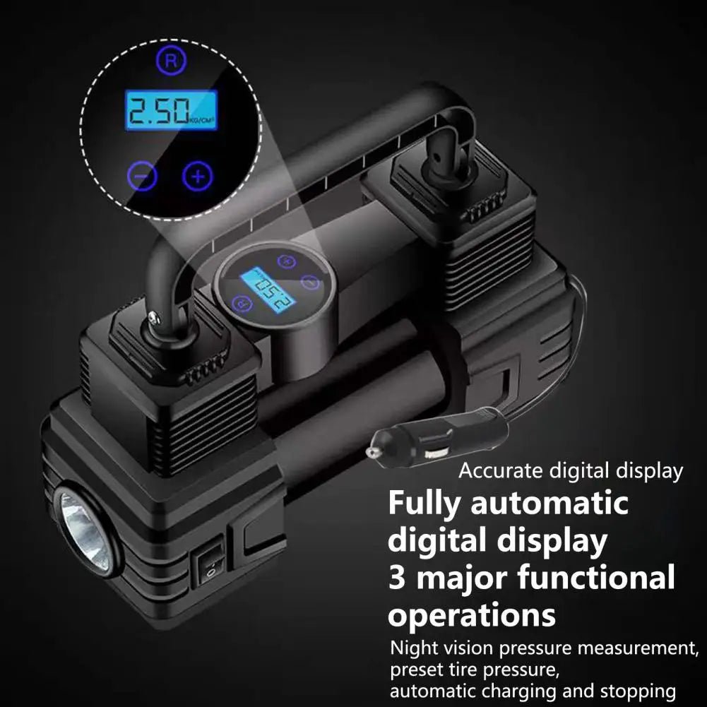 Digital Display Smart Preset Inflation Tire Inflator 12V 150PSI
