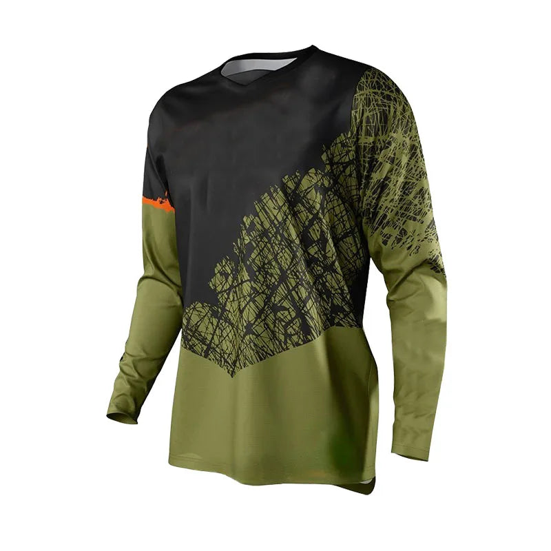 2025 Racing Downhill Jersey Mountain Bike Clothes