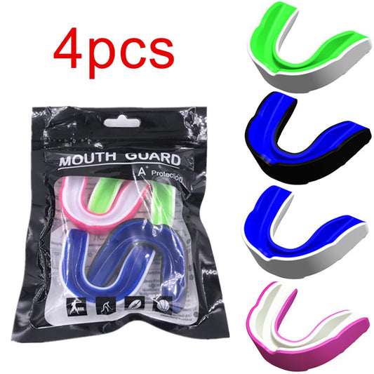 4PCS/bag Mouth Guard teeth protector Boxing , football, wrestling