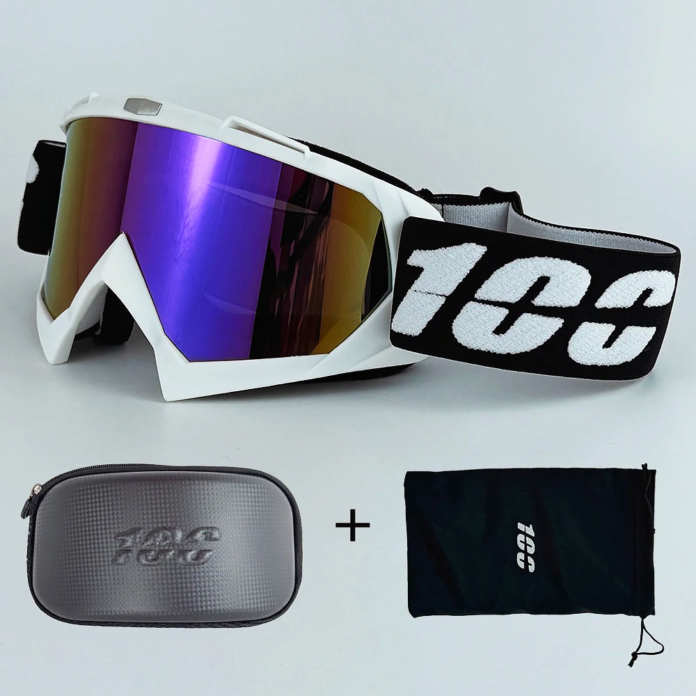 New Ski Goggles Men Women Double Layers Anti-Fog