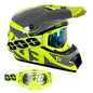 DOT/ECE Motocross Helmet Kit - includes goggles , gloves