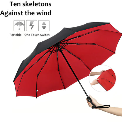 Extra Large  Triple  Sunshade Umbrella Men's and Women's