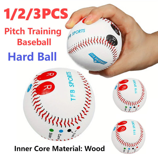 3/2/1PCS Baseball Pitch Training with Finger Placement Markers