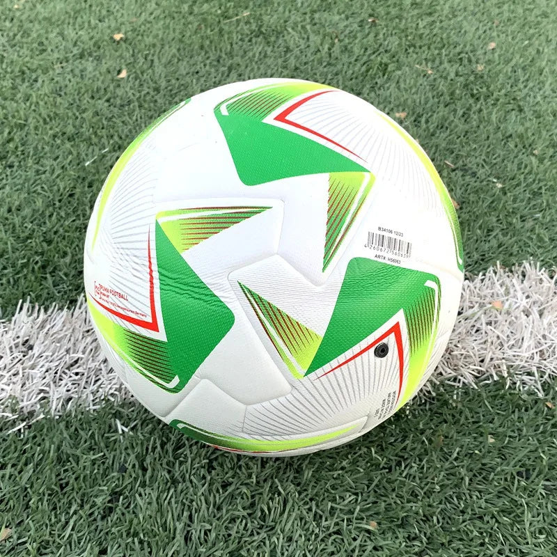 Soccer Balls Official Size 5 PU Material Seamless Goal Team Outdoor Match Game Football Training Ballon De Foot High Quality