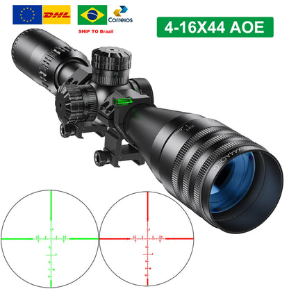 Tactical 4-16x44 AOE Riflescope Hunting Scopes Tactical Airsoft