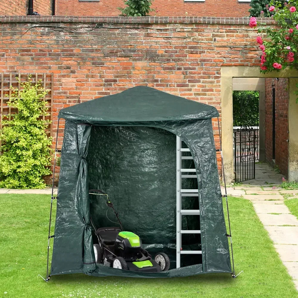 Foldable Outdoor Storage Tent Waterproof Shelter Shed 200x100x190cm