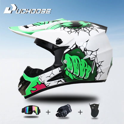 DOT Adult Female Men Helmets Motocross off road