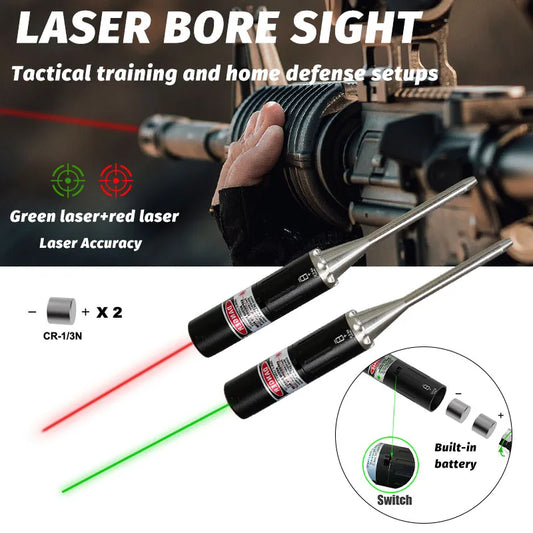 Green Red Laser Aiming Kit, For Rifle Pistol