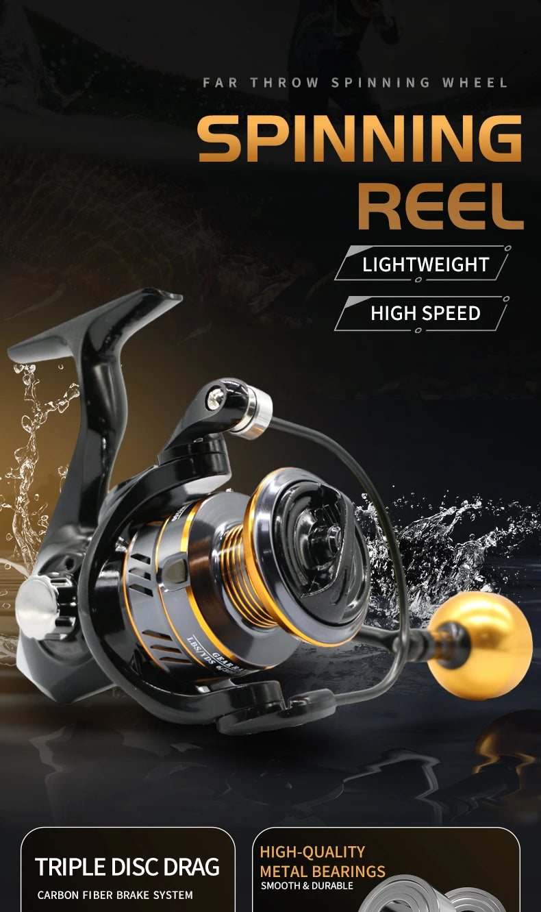 Fishing Reel Spinning Reel Metal Reel Cup