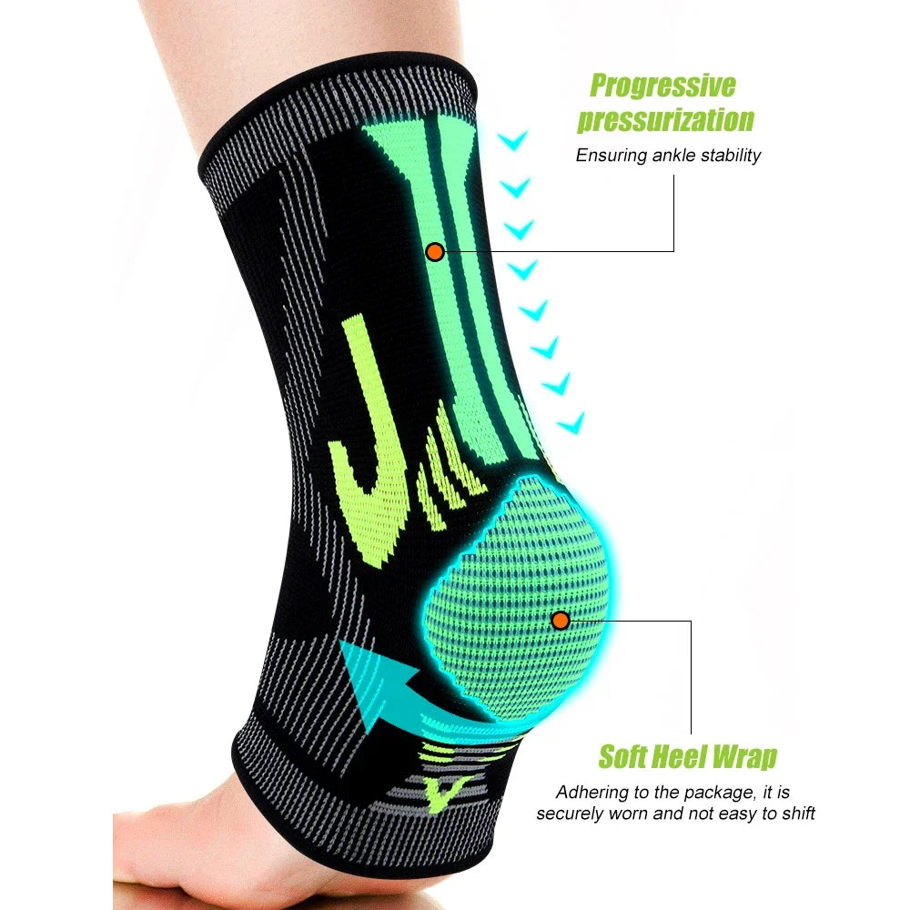 1Pcs Achilles Tendon Support Brace, Plantar Fasciitis Sock