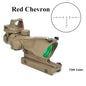 Adjustable 4x32 Red Dot  Scope 20mm Rail Scope