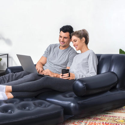 2Size/1PC Inflatable Sofa Bed, Inflatable Sofa, Inflatable Recliner,