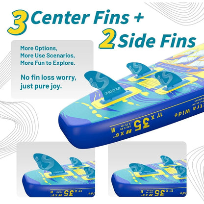 Extra Wide  Stable Inflatable Stand Up Paddle Boards