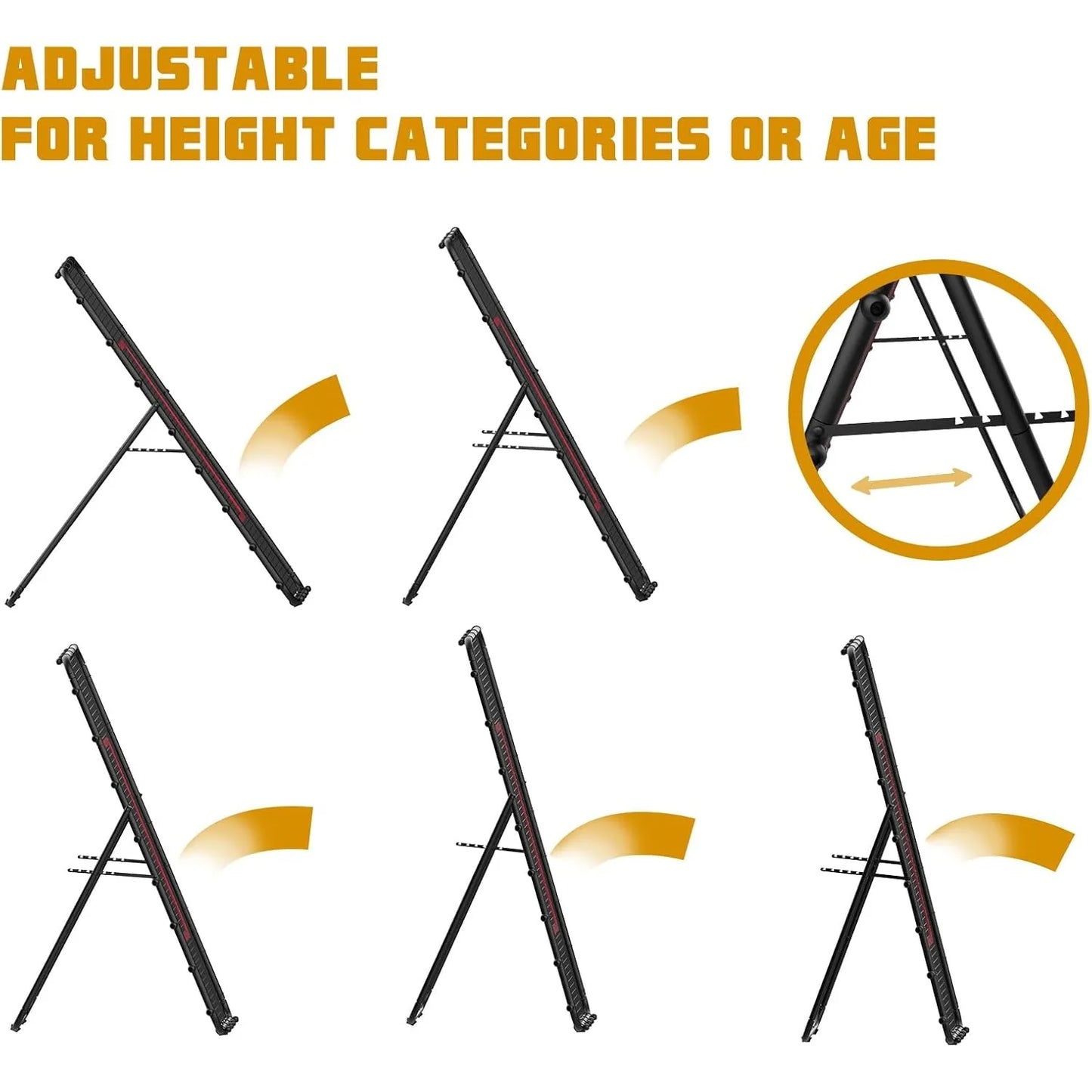 Adjustable 7x4ft  Multi-Sport Rebounder for , Backyard Hitting & Serving Practice