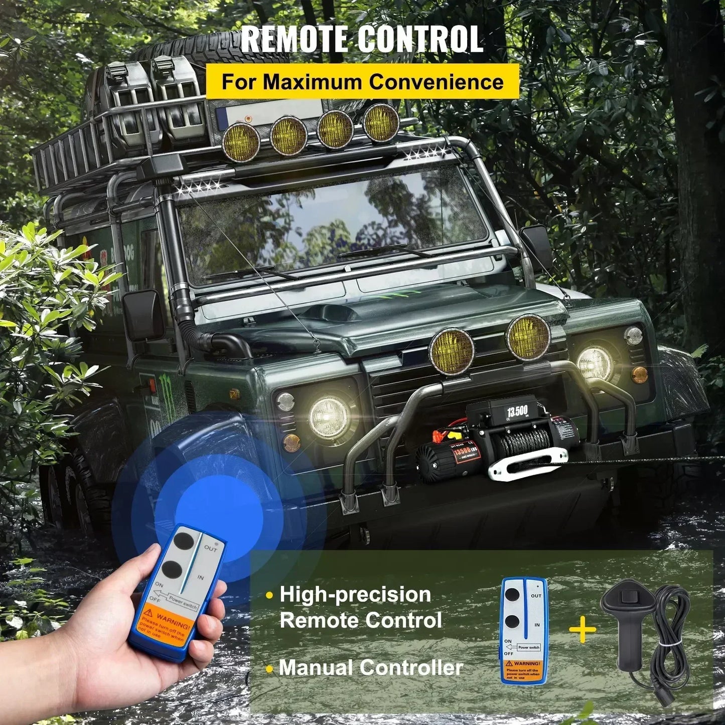 Electric Winch 12v 13500lbs