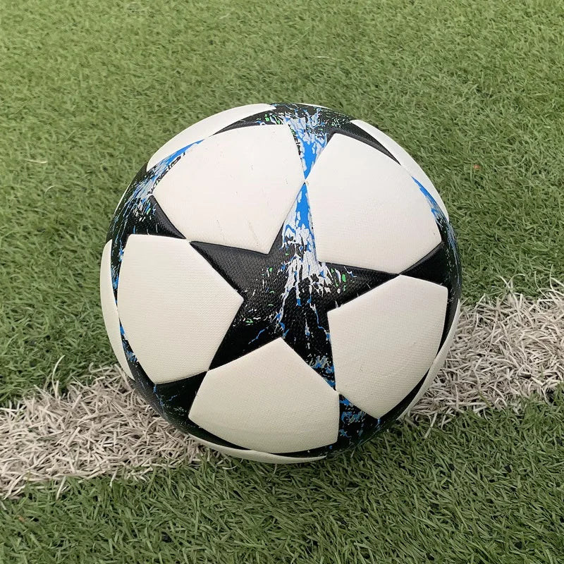 Soccer Balls Official Size 5 PU Material Seamless Goal Team Outdoor Match Game Football Training Ballon De Foot High Quality