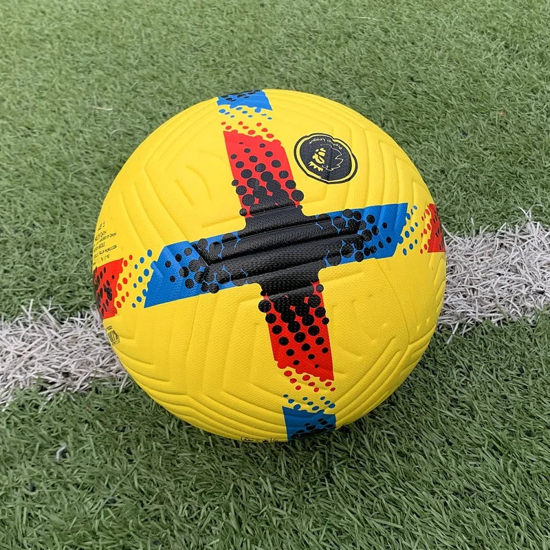 Soccer Balls Official Size 5 PU Material Seamless Goal Team Outdoor Match Game Football Training Ballon De Foot High Quality