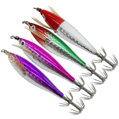 Luminous Fishing Bait Octopus Cuttlefish  Squid Hook Lure